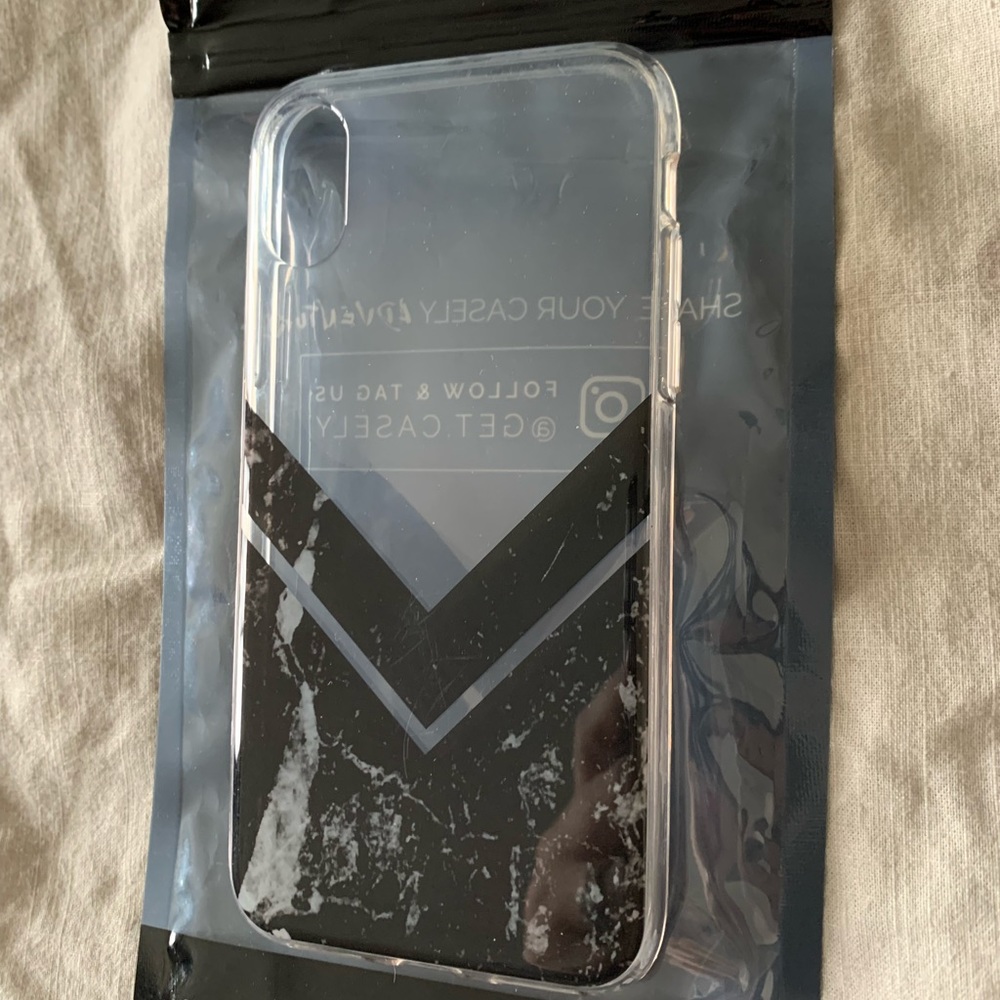Casely Marble Print iPhone XS Case